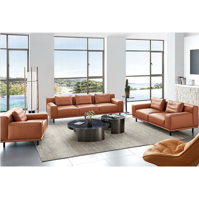 Modern Luxury Office Sofas Set 3 Seater Government Office Sofa