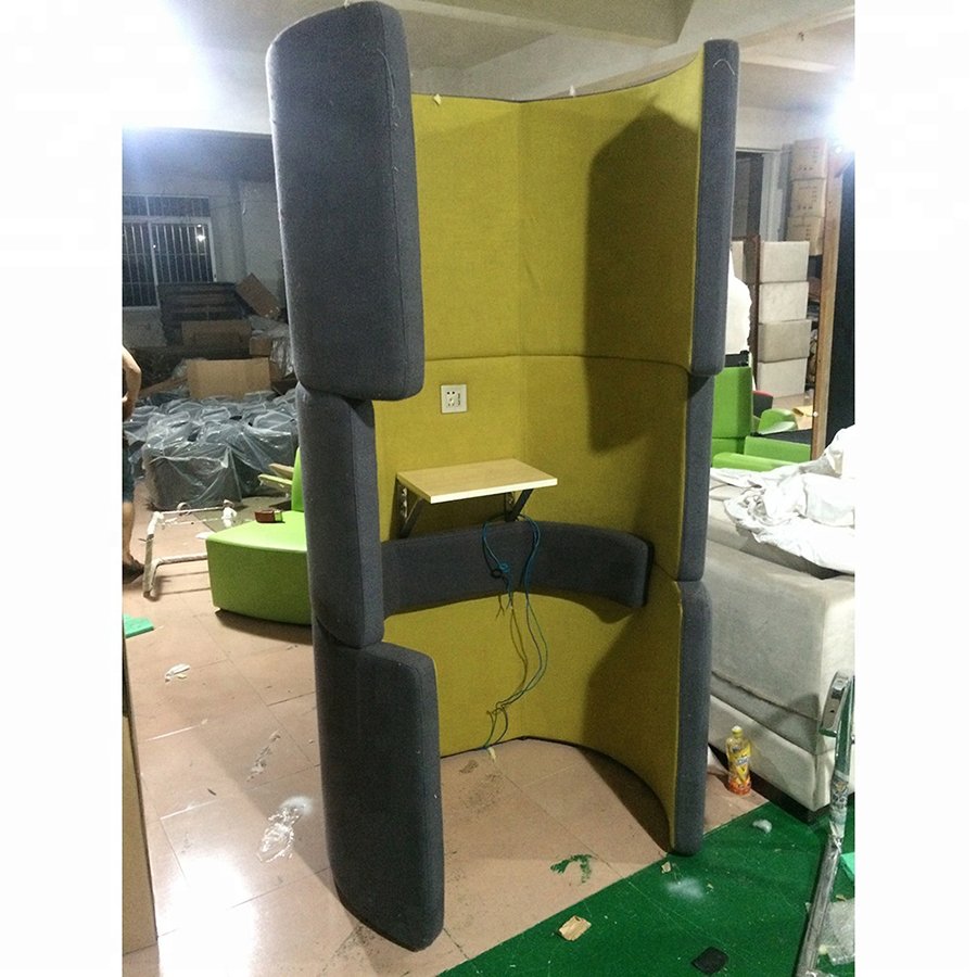 Fabric type office phone booth for private office working area