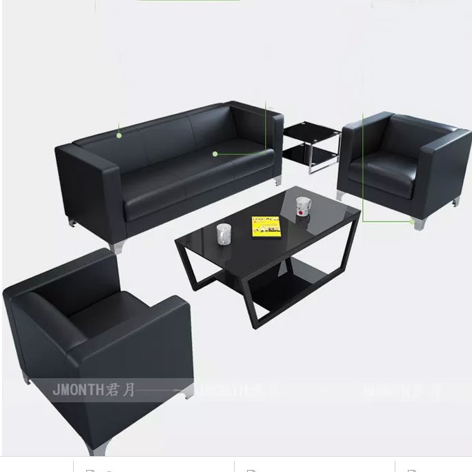 New Design Hot Sale Sofa Set Pu Leather Office Boss Sofa Office Furniture Sofa