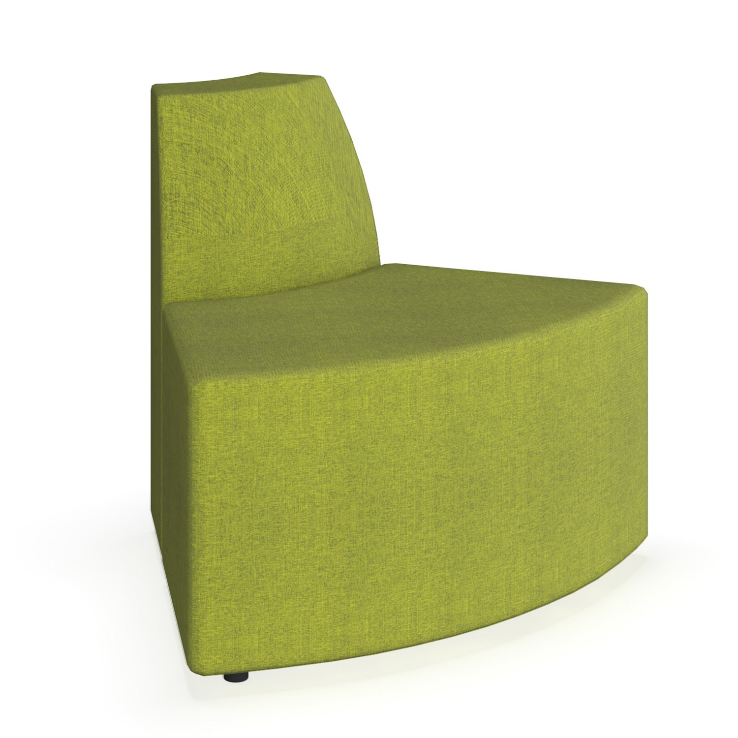 Best Selling Price 60 Degree Rounded Combination Modern Colorful Office Sofa set