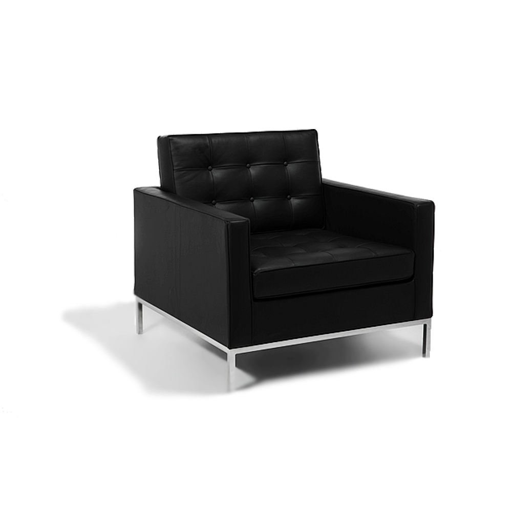 Customized Living Room Furniture Meeting Reception Space 3 Seat Leather Office Sofa