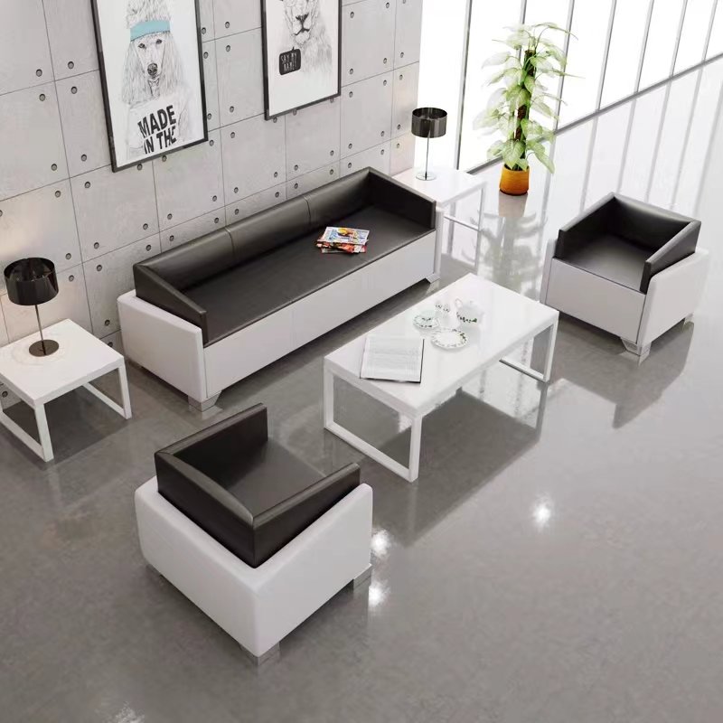 Office furniture modern reception visitor office guest executive office sofa set furniture