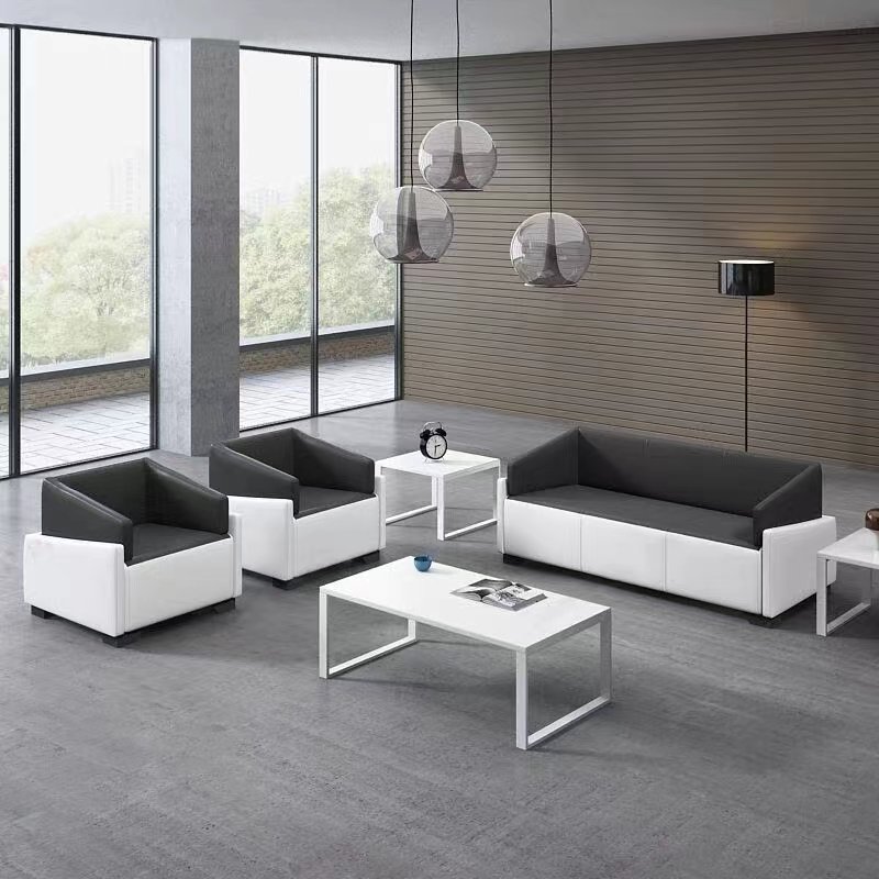 Office furniture modern reception visitor office guest executive office sofa set furniture