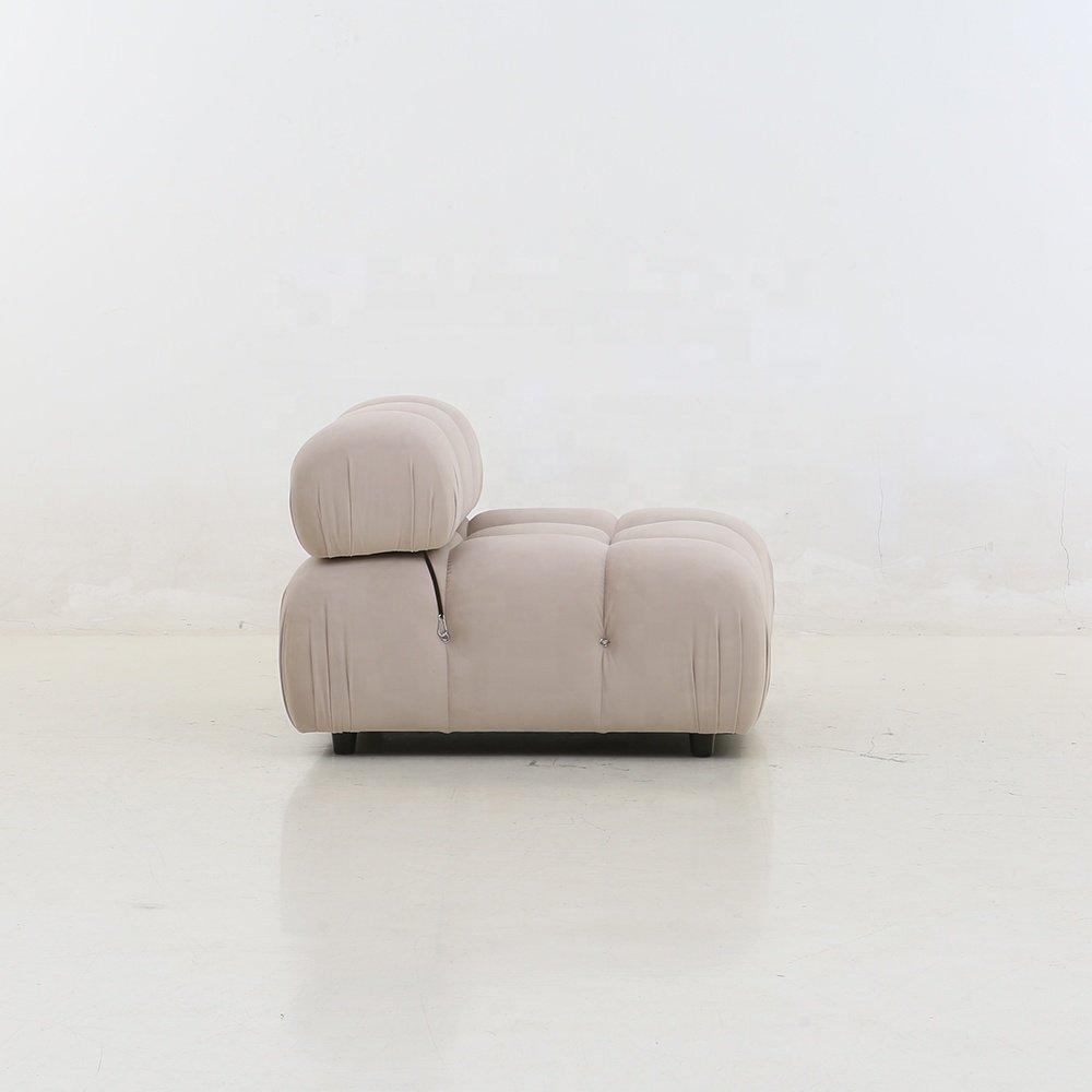 producer custom made to order eternity inspired modern italy style movable rearrangeable bellini couch modular sofa