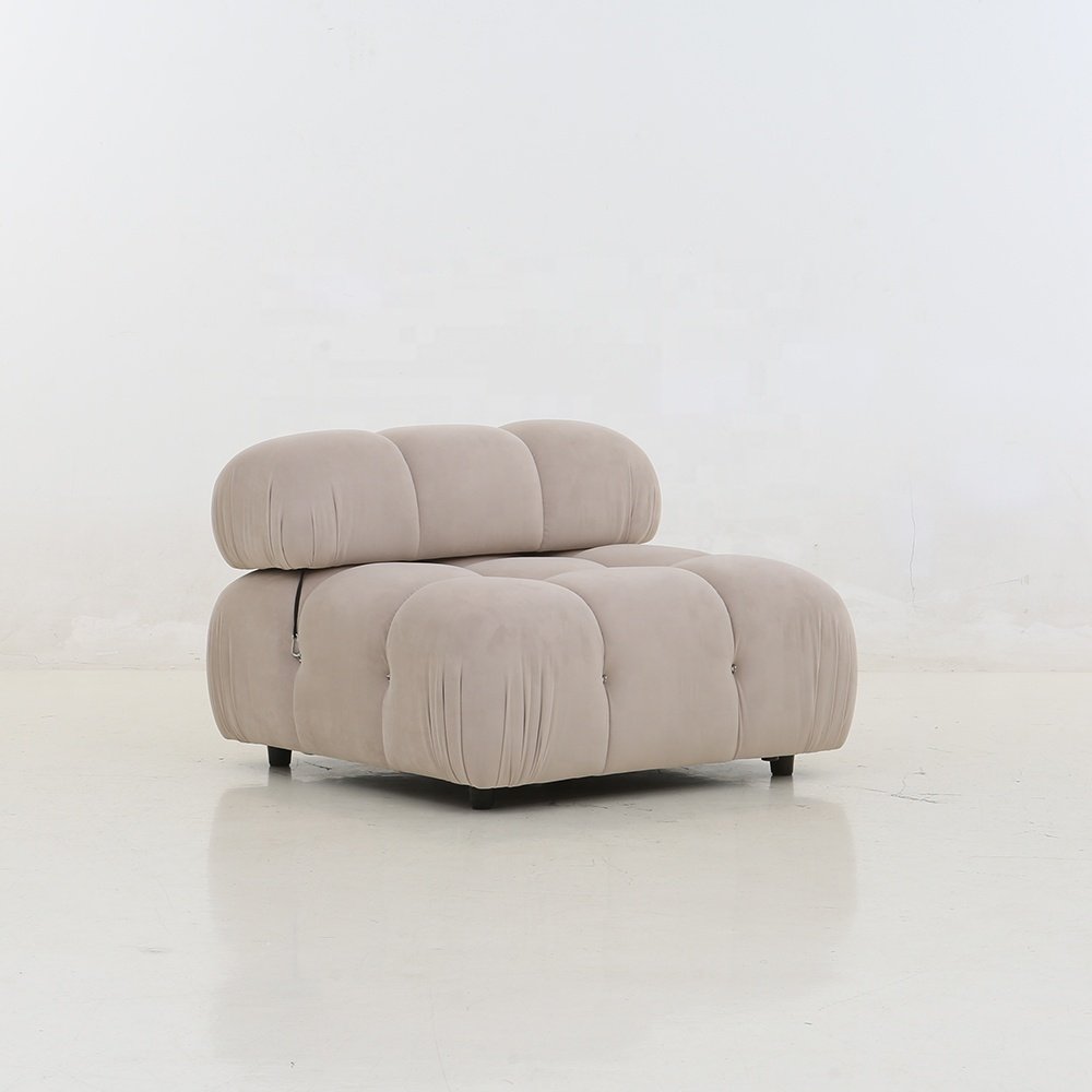 producer custom made to order eternity inspired modern italy style movable rearrangeable bellini couch modular sofa