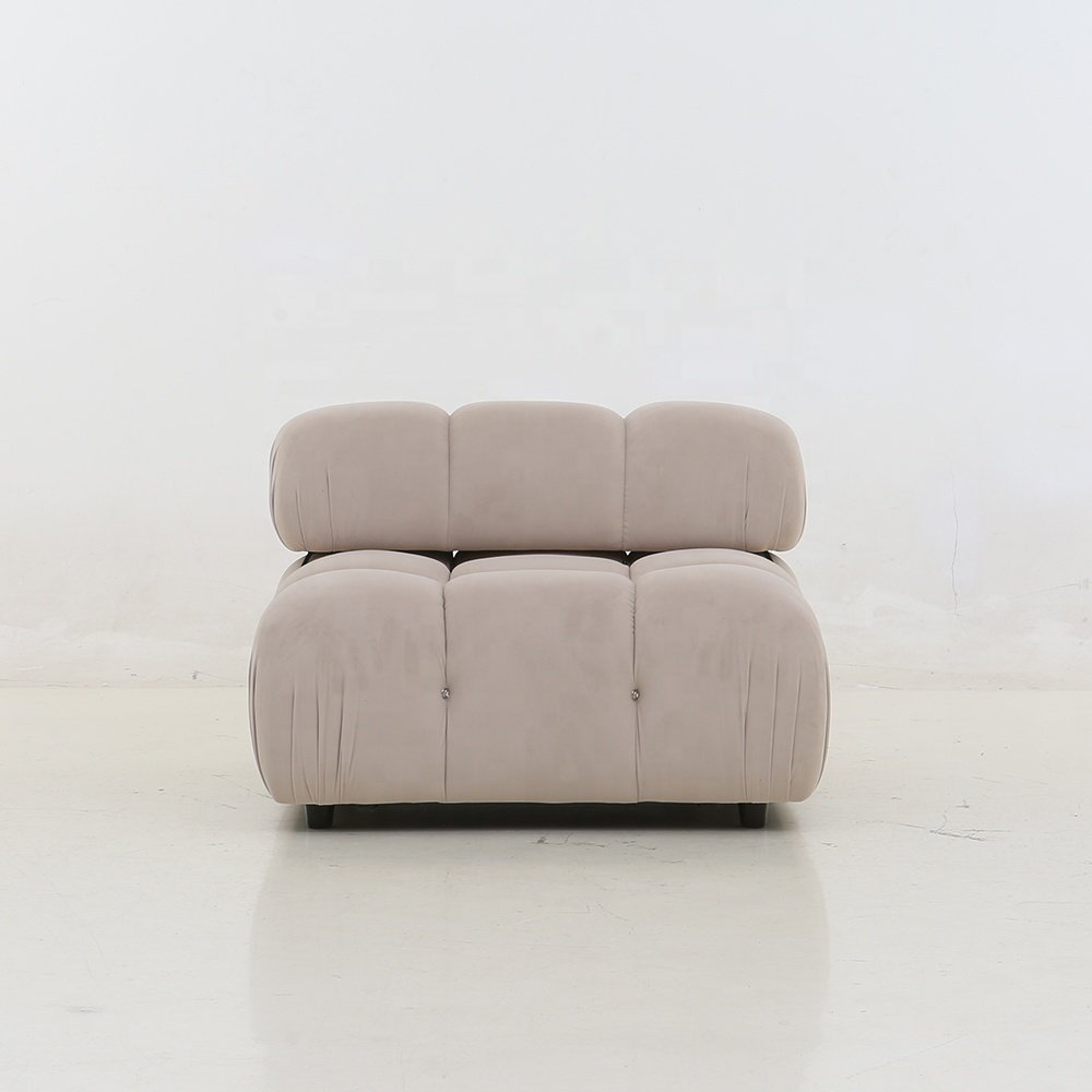 producer custom made to order eternity inspired modern italy style movable rearrangeable bellini couch modular sofa