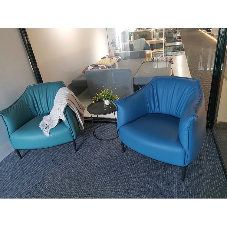Modern Sectional Sofa Chair Set PU Synthetic Leather Wood Fabric with Sponge Filling for Home Office Living Room Furniture