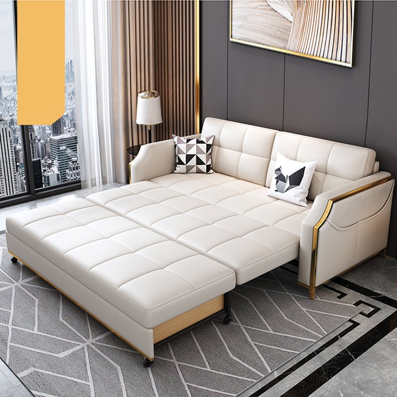 High Quality Modern Pull Out Convertible Folding Couch With Storage Luxury Multifunction Sofa Cum Bed