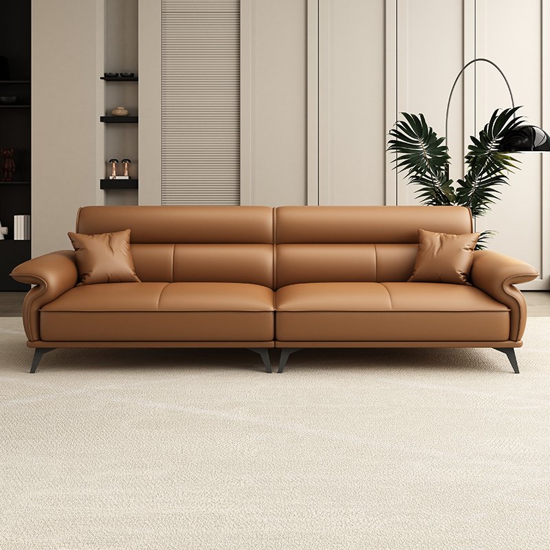 OEM/ODM Modern Modular Leather Couch Home Living Room and Business Reception Office Sofa Set for Hotels Schools and Offices