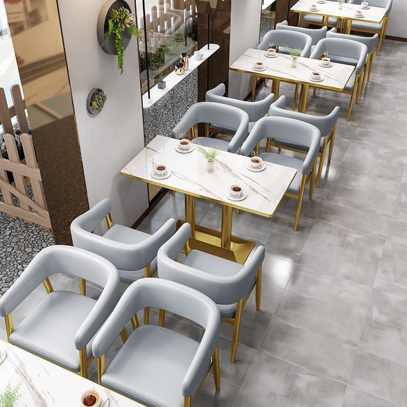 Restaurant leather booth seating chairs modern restaurant cafe furniture chair sofa set furniture restaurant furniture