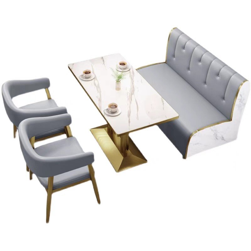 Restaurant leather booth seating chairs modern restaurant cafe furniture chair sofa set furniture restaurant furniture