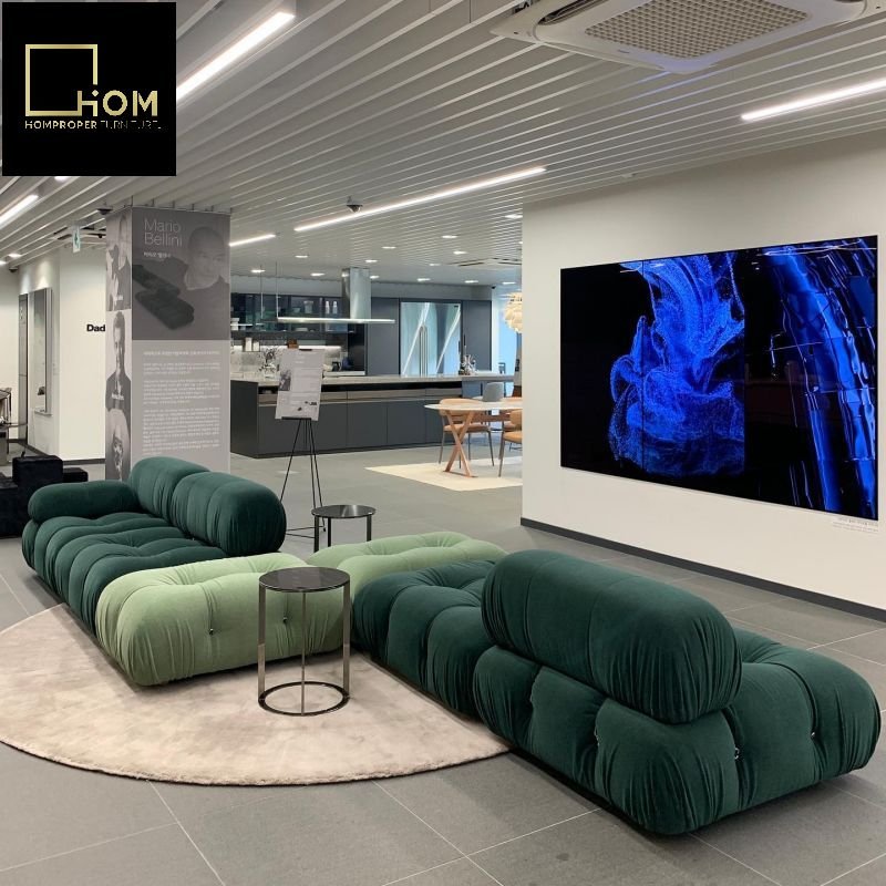 Mario Modular Combination Sofa Italian Minimalist Wabi-Sabi Style Large Small House Scandinavian Light Luxury Living Room