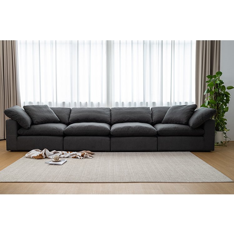Factory Direct Living Room Modular Sofa Stylish L-Shaped Business Office Sofa for Comfort and Functionality