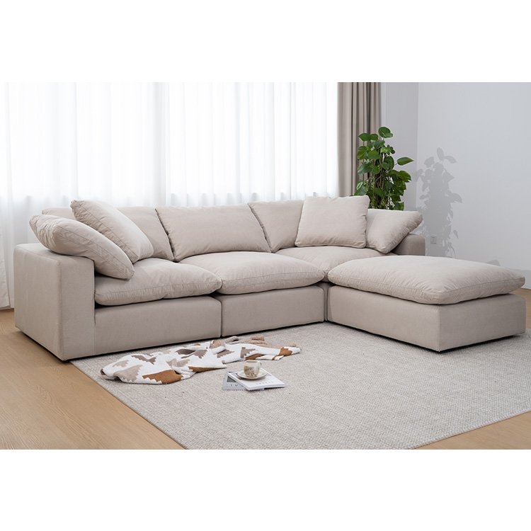 Factory Direct Living Room Modular Sofa Stylish L-Shaped Business Office Sofa for Comfort and Functionality
