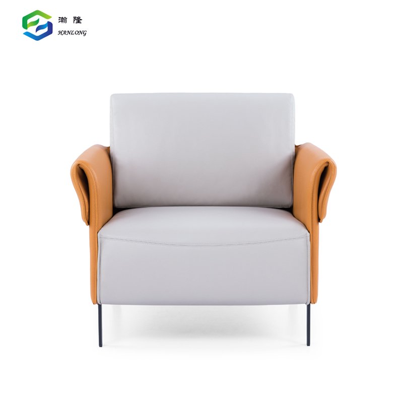 Colorful Modern Sofa High Quality Leather 3 Seater Office Sofa