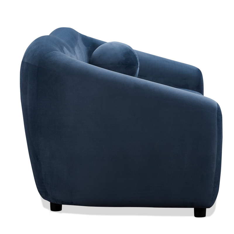 Modern Design Home Leisure Sofa Dusty Blue Boucle Teddy Fabric Sofa Living Room Sofas Nordic Modernos