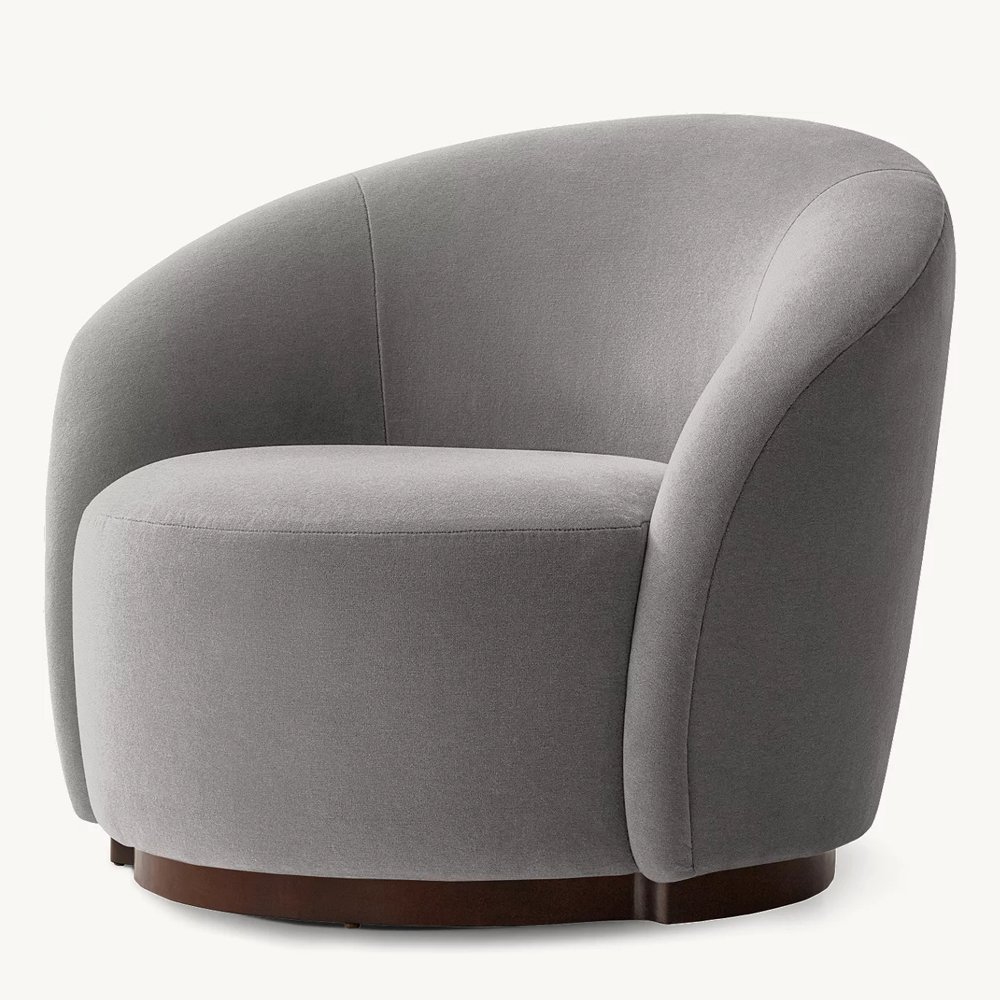 2024 New Arrival Swivel Chair Indoor Sofa Set Furniture Customization Home Living Room Sofas Dining Room Arm Chair