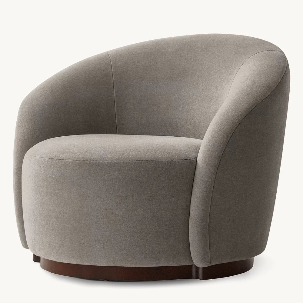 2024 New Arrival Swivel Chair Indoor Sofa Set Furniture Customization Home Living Room Sofas Dining Room Arm Chair