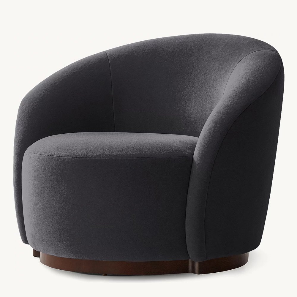 2024 New Arrival Swivel Chair Indoor Sofa Set Furniture Customization Home Living Room Sofas Dining Room Arm Chair
