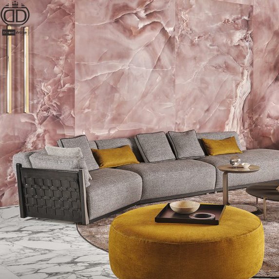 Foshan furniture high quality 4m couches light luxury modern italian villa sofa luxury office sofas