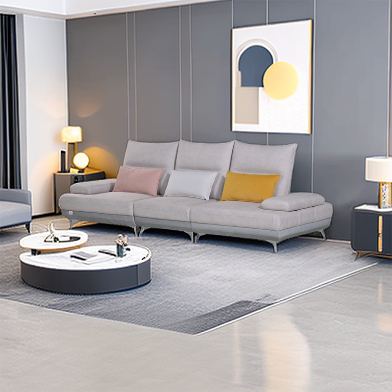 Customized Colors Office Furniture And Office Sofas Wooden Leather Office Sofa For Sales