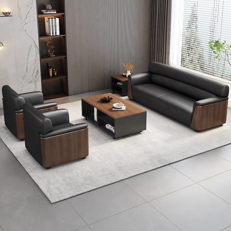 Guangdong new design office sofa set furniture contemporary luxury vvey modern office sofas wholesale