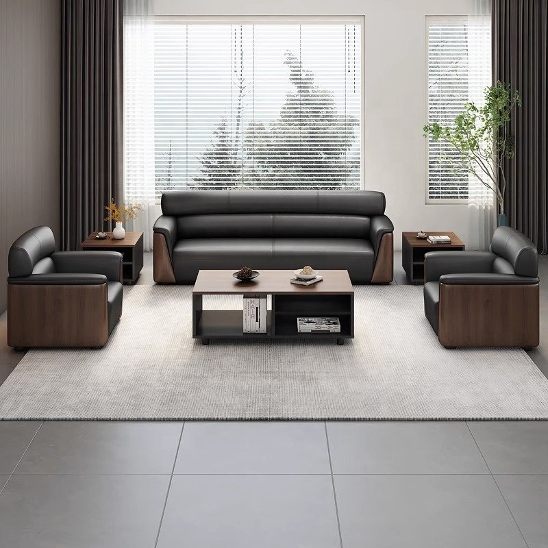 Guangdong new design office sofa set furniture contemporary luxury vvey modern office sofas wholesale