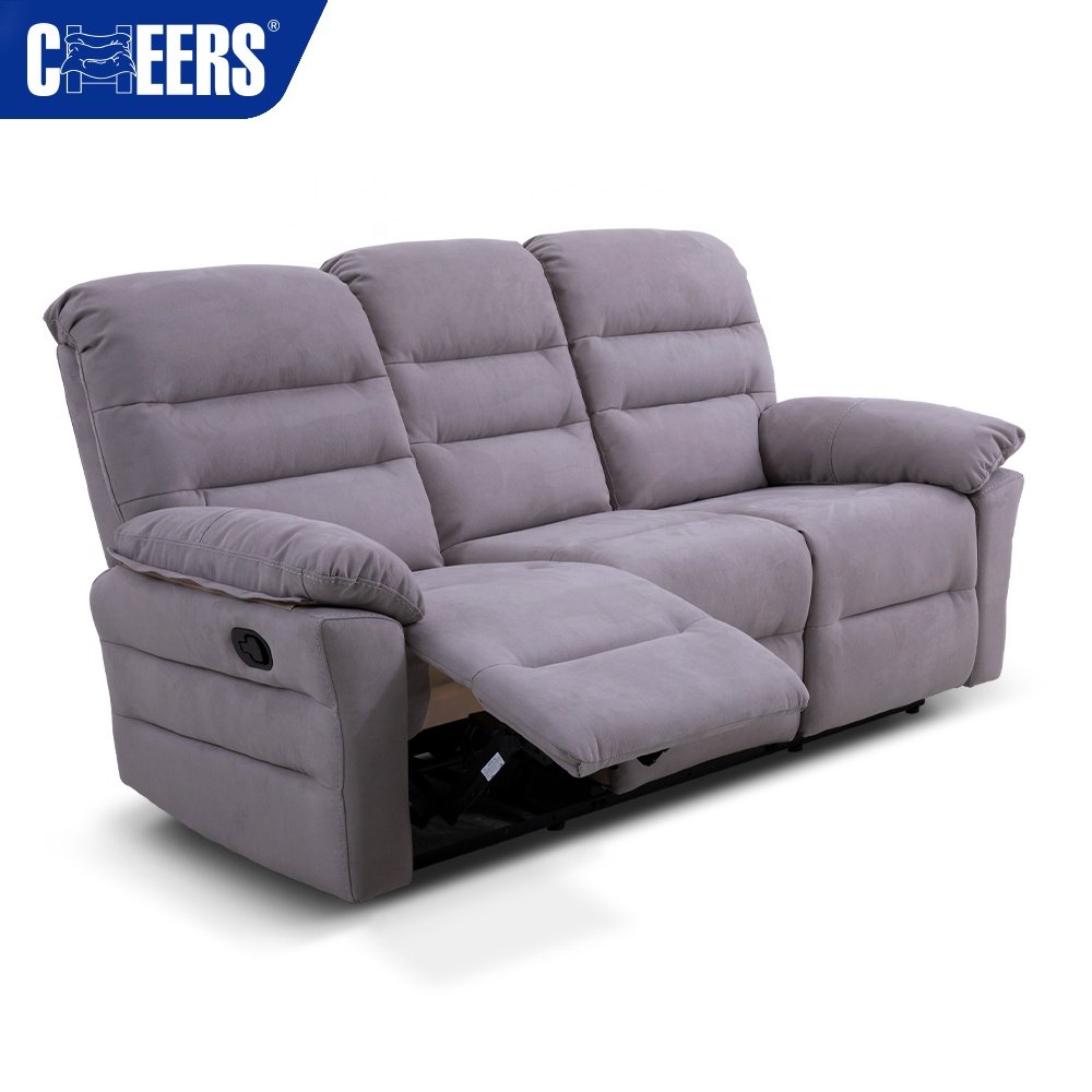 MANWAH CHEERS Fabric Manual High End Deep Modern 3 2 1 Seat Sofa Design Luxury Living Room Furniture Sofa Set