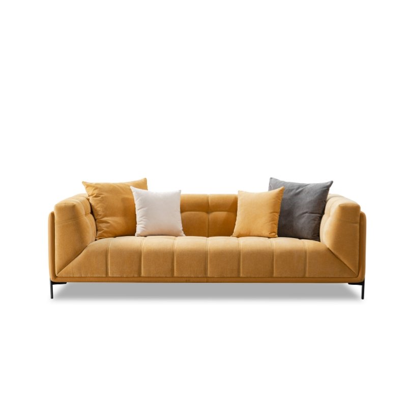 Modern Soft Seating Contemporary Couch Home Hotel Apartment Living Room Furniture Set Fabric Sofa