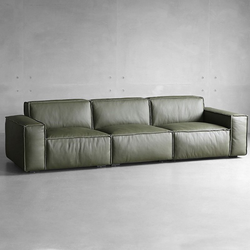 High Quality Comfortable Leather Office Sofas for Home and Office Use Living Room Furniture Set
