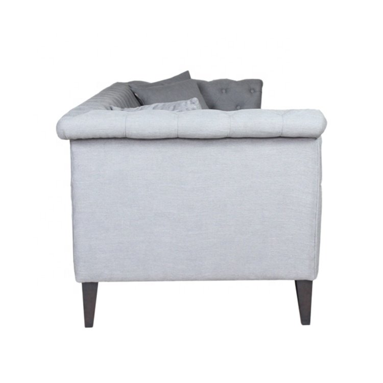 High Point Exhibitor OEM for well-known brands SHAYNE FURNITURE High-end Customize Gray sofa set office sofas recliner sofa