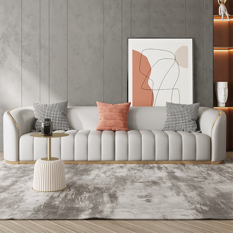 Luxury Modern European Style House Furniture Genuine Leather Sofa Living Room Sofa Furniture Home Furniture Customized Calla