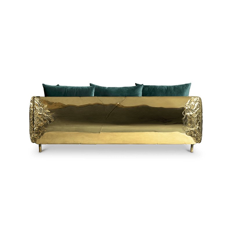 Boca Design Premium Villa Modern Style Light Luxury leather Sectional Couch Custom Sofa Set Furniture living room sofa