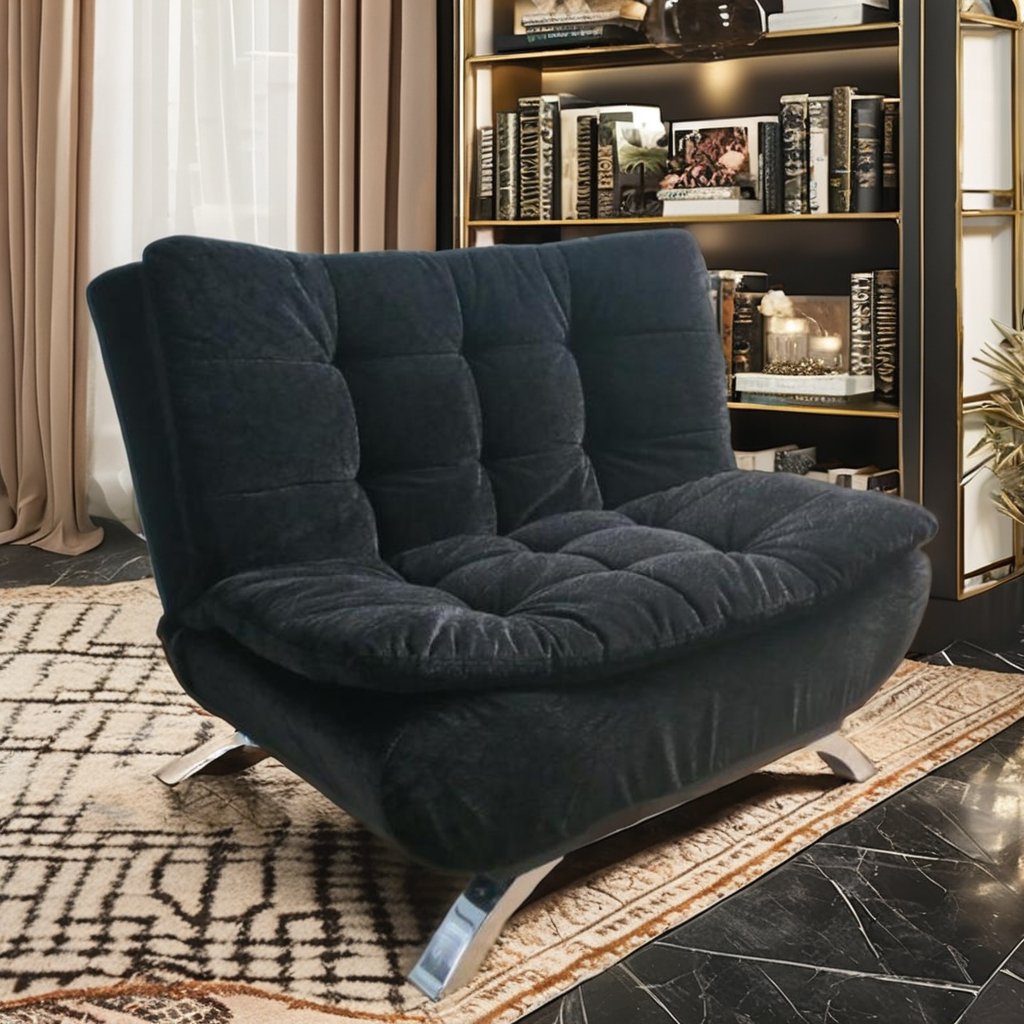 Modern Single Seat Fabric Recliner Chair Living Room High Quality Comfortable One Futon Sofa Bed Small Apartments Modular