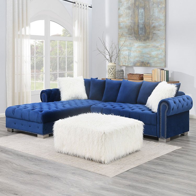 Living Room Sofas Furniture Set Modular Fabric Couches Sectional L Shape Sofa