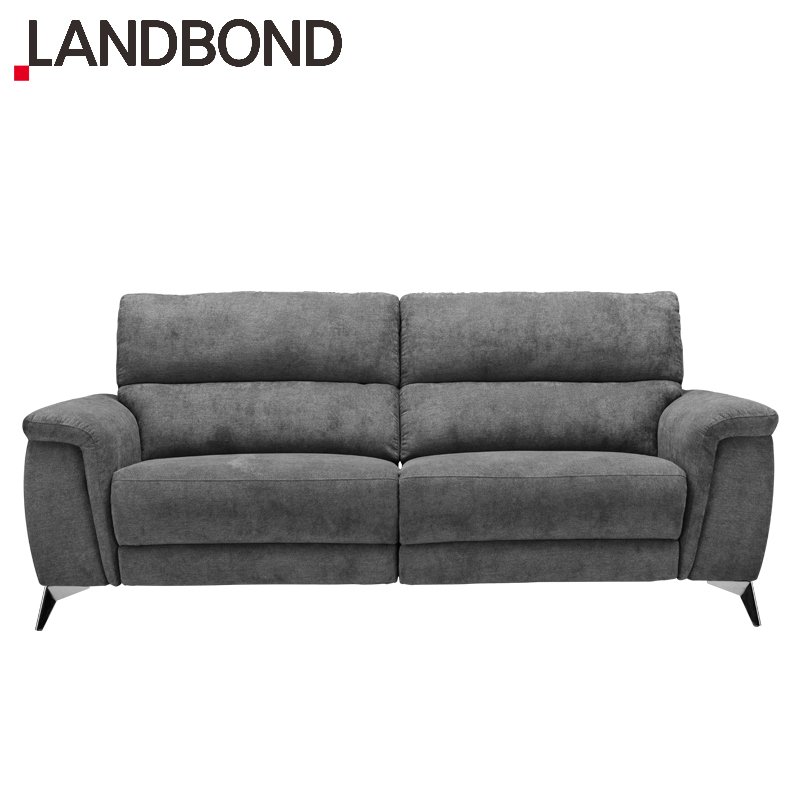 LANDBOND Home Couch Living Room Sofas Three Seat European MIcrofiber Fabric Sofa Set Furniture set for villa and apartment