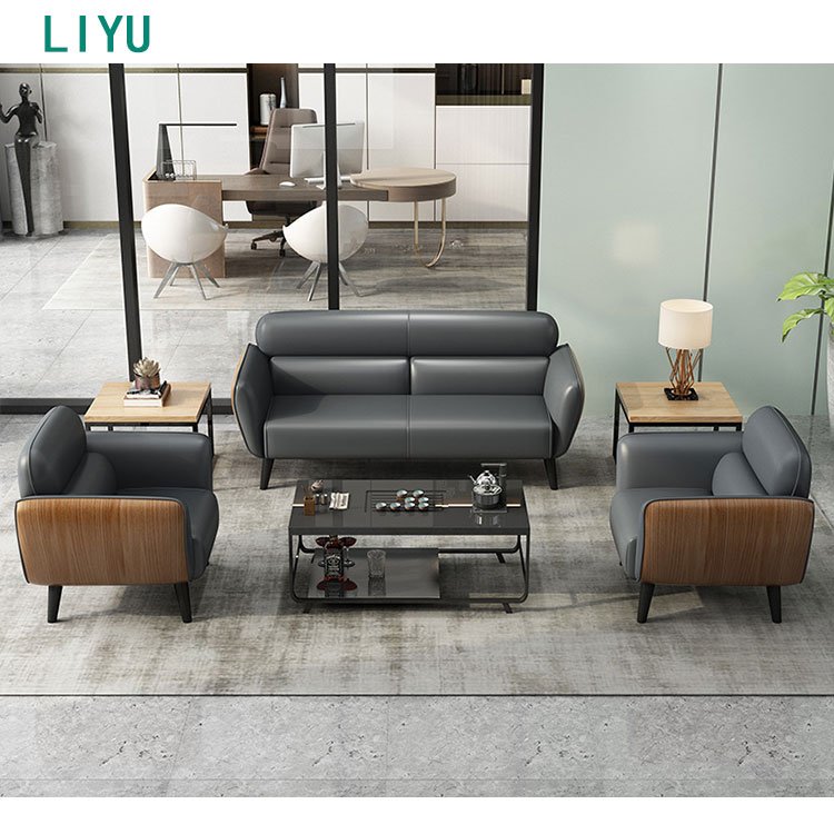 Liyu furniture Factory direct selling modern luxury living room modular office sofas new sofa set furniture