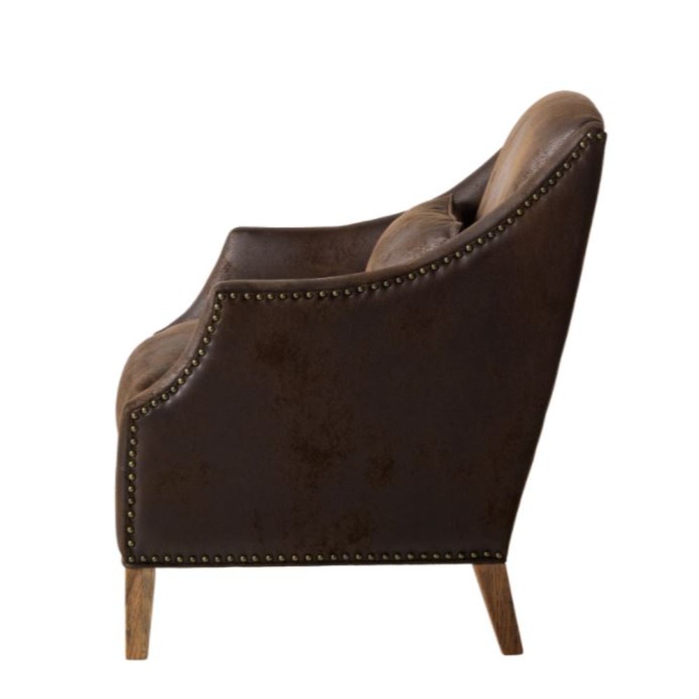 wholesale factory modern Luxury Leather With Solid Legs Sofa Set Furniture simple 1 seater living room sofas For Home use