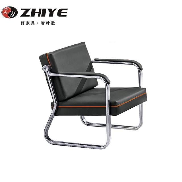 Modern attractive customized high quality office commercial leather sofa