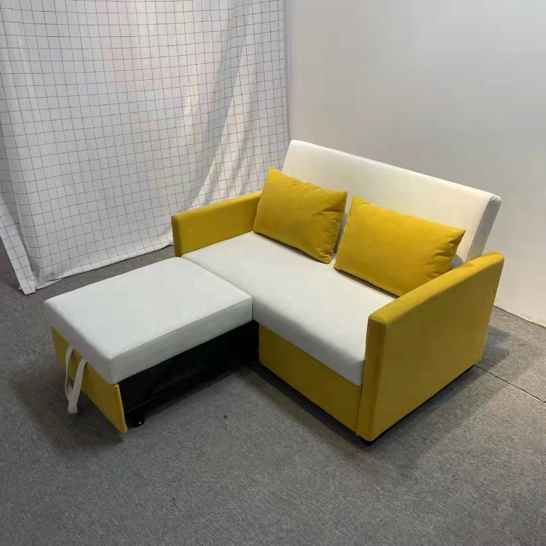 Modern Lving Room Hotel Cum Smart Couch Sofas Furniture Fabric Foldable Sofa Bed With Storage Pull Out Bed Folding Sofa Bed