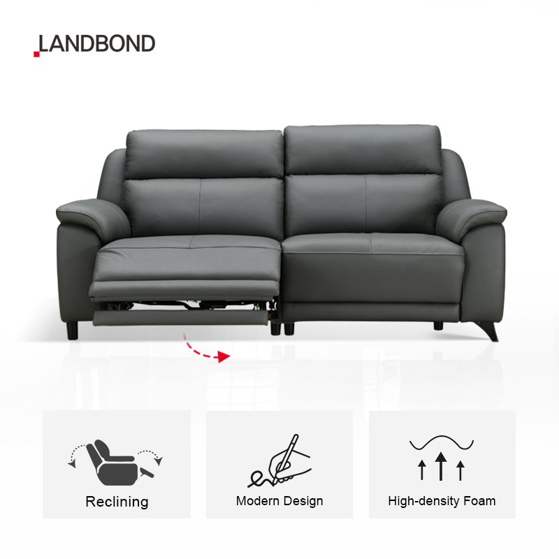 Leather Home office Lounge Luxury Reclining Sofa Leather Electric Recliner Sofa 2 3 Seater couch living room furniture sofa set