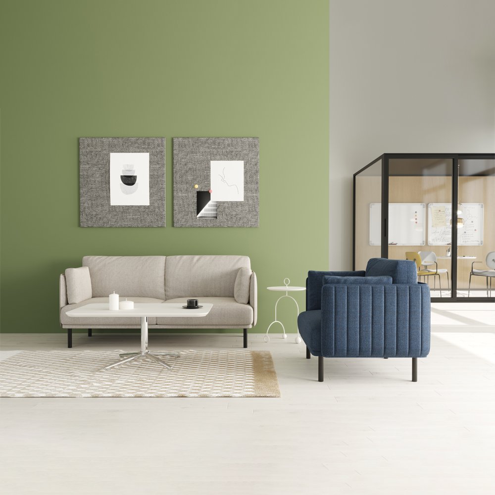 Simple Design Executive Office Sofa Commercial Waiting Area Office Sofa Set