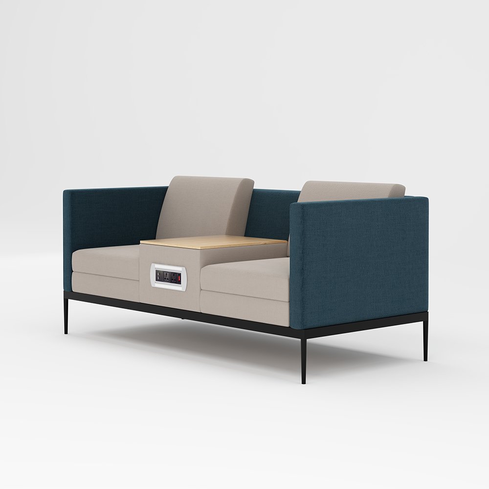 High Back Waiting Area Lounge Seating Office Commercial Private Meeting Pods Sofa Chair Set
