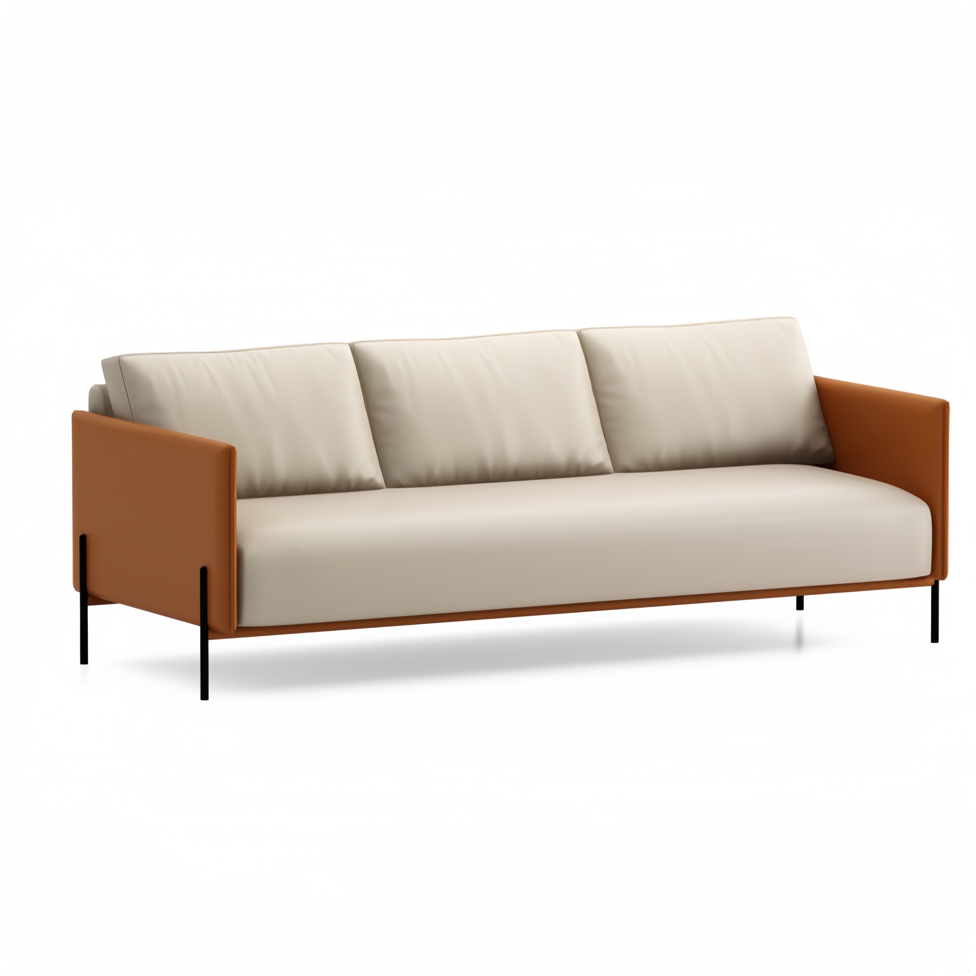 Modern style office furniture sofa set, segmented sofa suitable for office office sofas