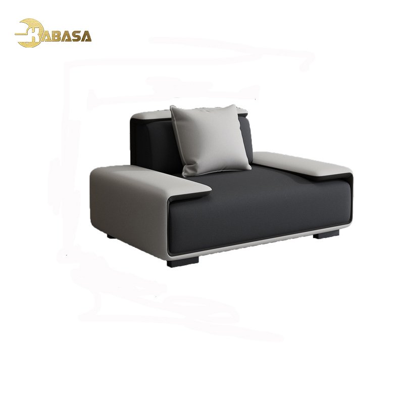 Modern sofa fabric sofa nordic style Leisure couch dark grey simple L shape sofa