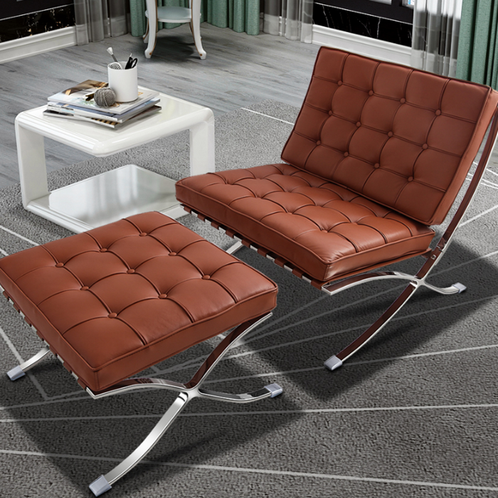 Modern Office Furniture Office Living Room Design Leather Sofa Office Sofa Set OEM Customized Steel Wood American Stainless Pack