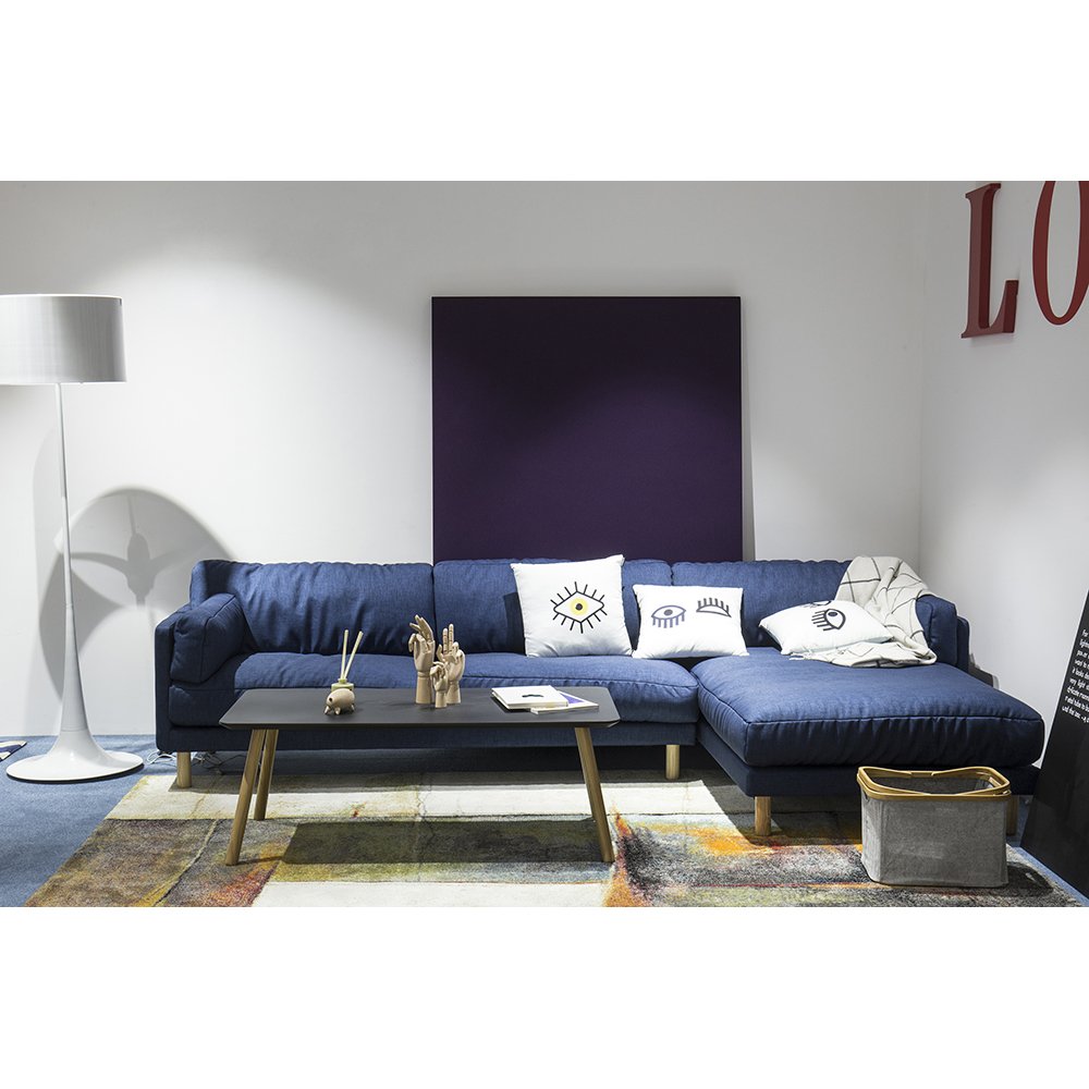 Sectional modern waiting luxury fabric room furniture reception set office sofa
