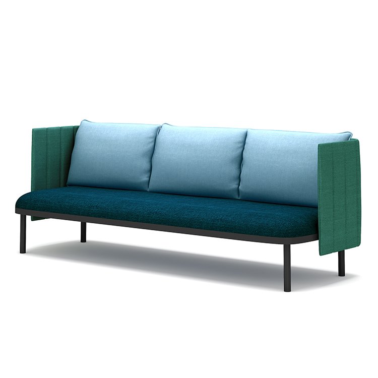 Commercial Furniture Reception Lounge Comfortable Corner Office Sofas Durable Sectional Fabric sofa set furniture living room