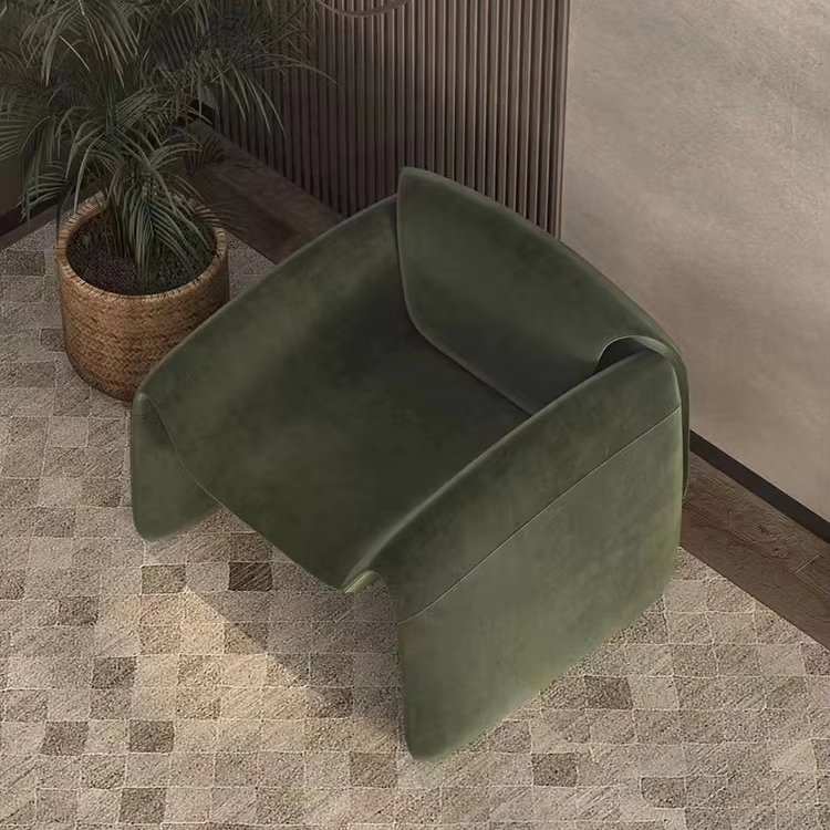 Single sofa chair Netflix designer single chair high-end small sofa Italian minimalist living room leisure chair