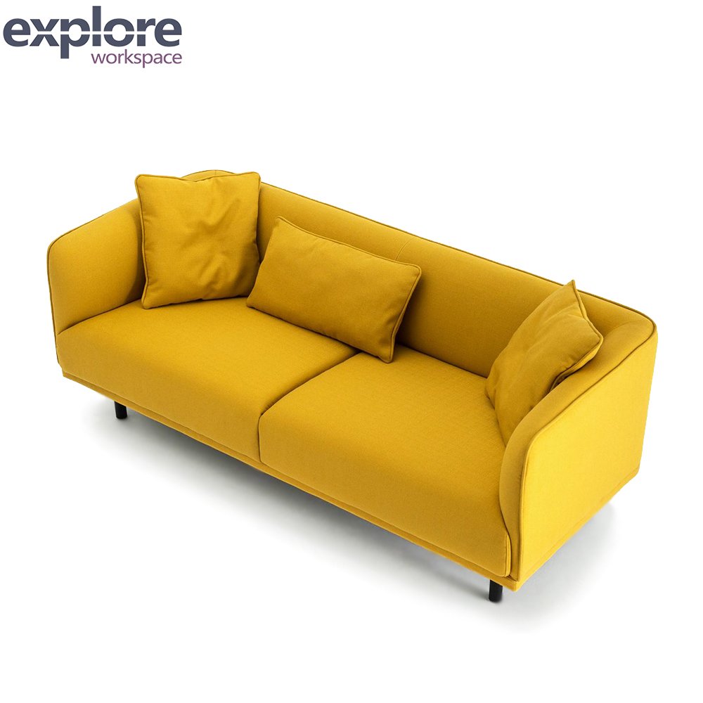 Commerical Furniture Office Reception Couch Fabric Sofa For Office Area Sectional Office Sofa